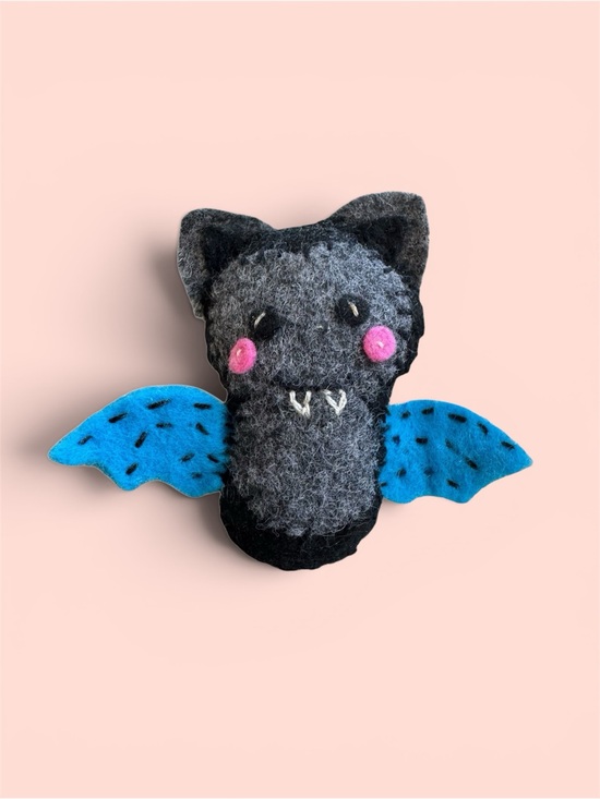 Other - Bat Magnet. Handmade. Felt. 2in x 1.5 in.